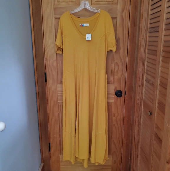 🆕️ Free People Beach Meadow Tee Dress - Picture 2 of 8